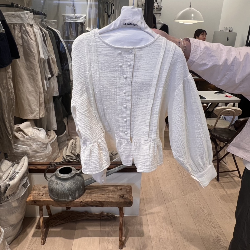 LE JARDINET東大門代購女士新款真品休閑熱賣人氣襯衫蕾絲衫LE JARDINET襯衫/蕾絲衫圖色1