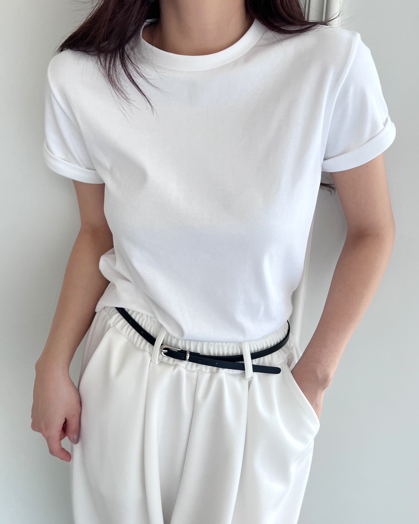 CLOTH東大門實拍女士新款推薦職業時尚休閑25春夏人氣真品T恤CLOTHT恤