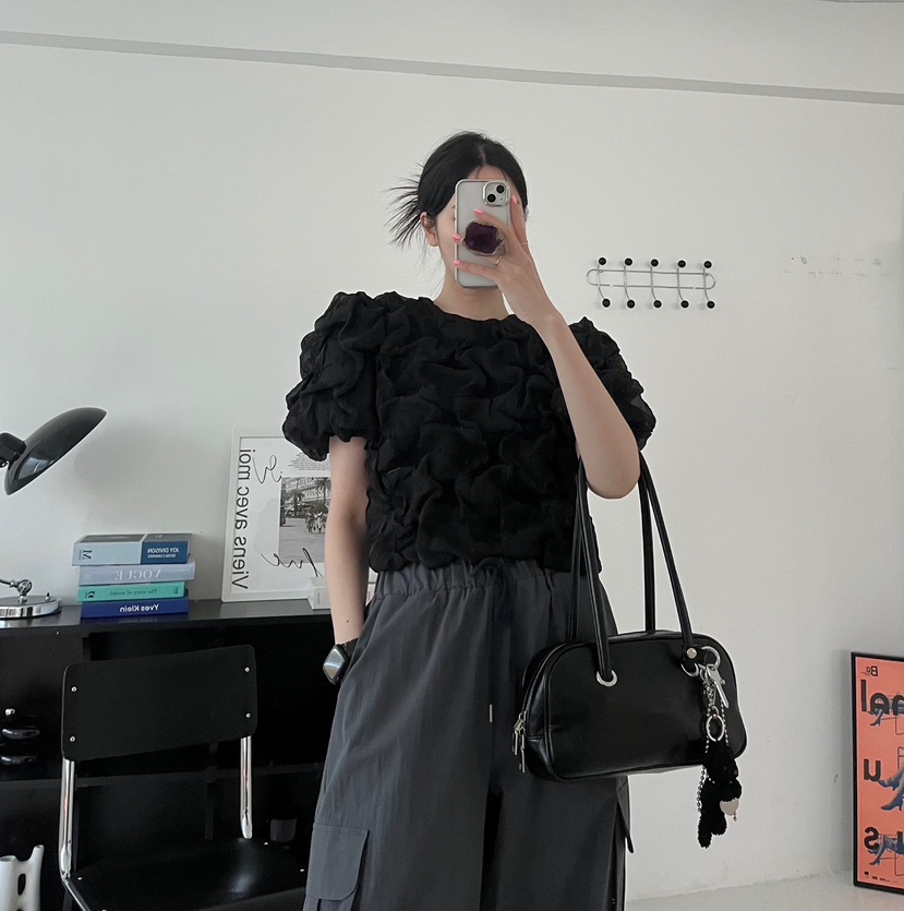 AMUSE SEOUL東大門直郵女士新品休閑真品推薦人氣襯衫蕾絲衫AMUSE SEOUL襯衫/蕾絲衫
