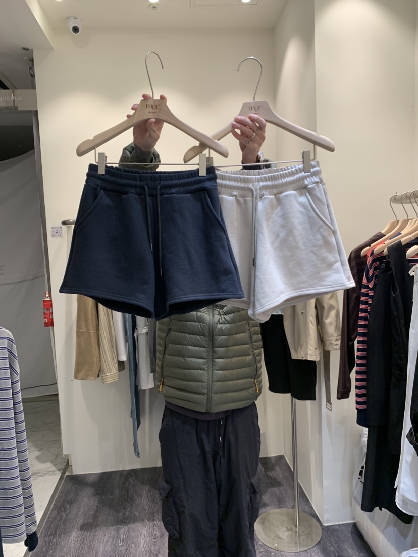 MURMUR韓國代購女裝新款人氣25春夏職業真品熱賣時尚休閑短褲MURMUR短褲