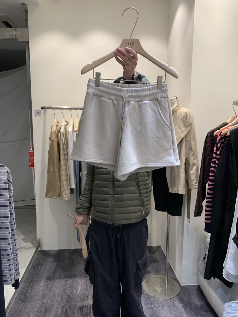 MURMUR韓國代購女裝新款人氣25春夏職業真品熱賣時尚休閑短褲MURMUR短褲圖色2