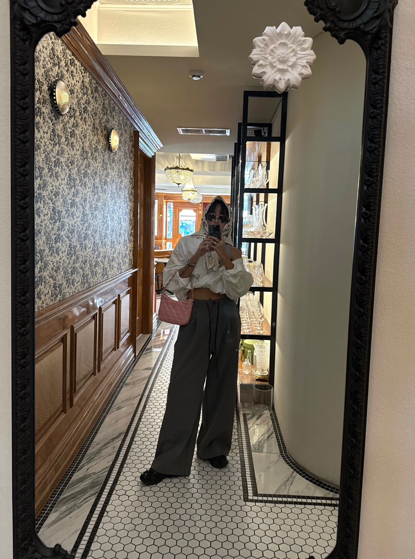 ABBEYLEE東大門實拍女裝新品真品25春夏職業推薦休閑休閑褲ABBEYLEE休閑褲