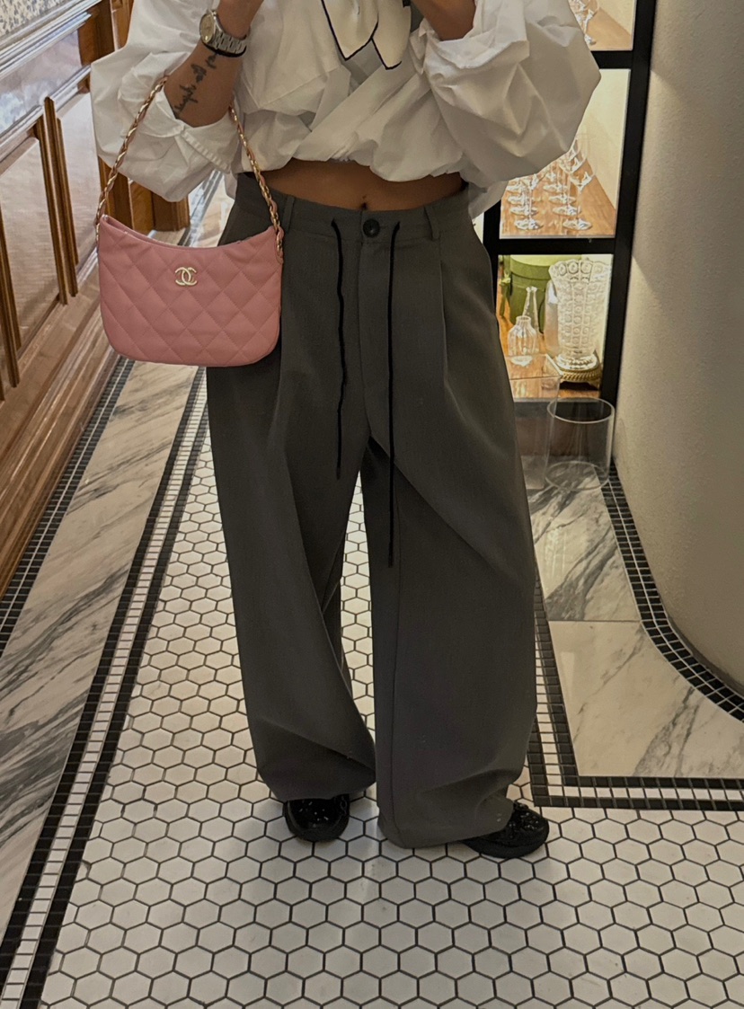 ABBEYLEE東大門實拍女裝新品真品25春夏職業推薦休閑休閑褲ABBEYLEE休閑褲