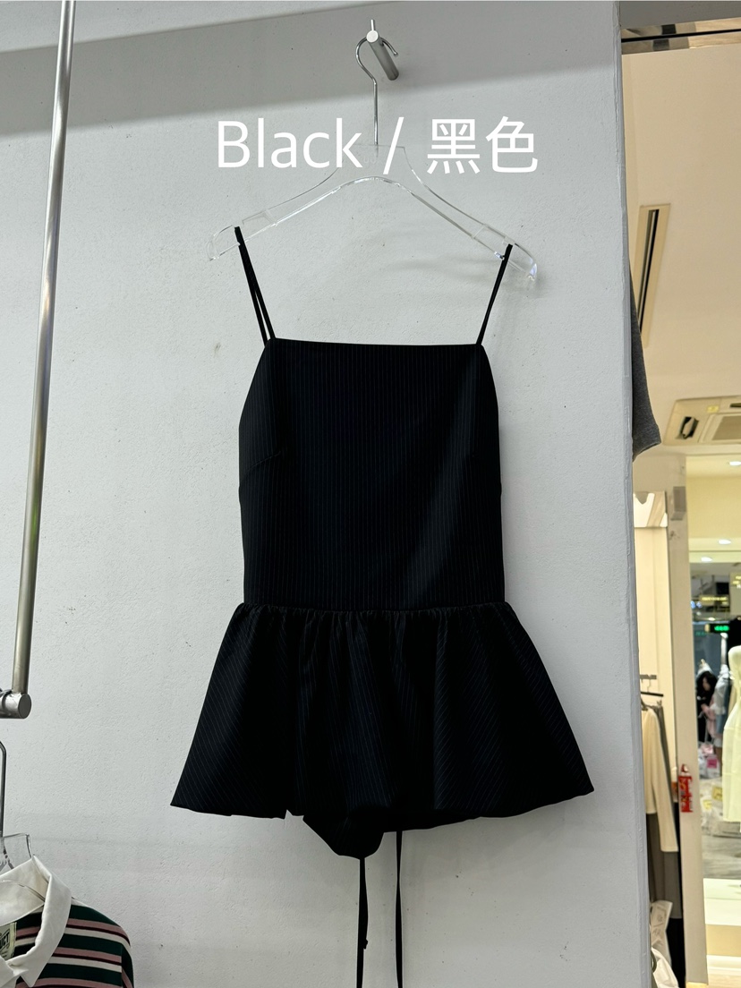 OURS韓國代購女裝新款真品人氣25春夏休閑職業推薦吊帶背心OURS吊帶/背心圖色2