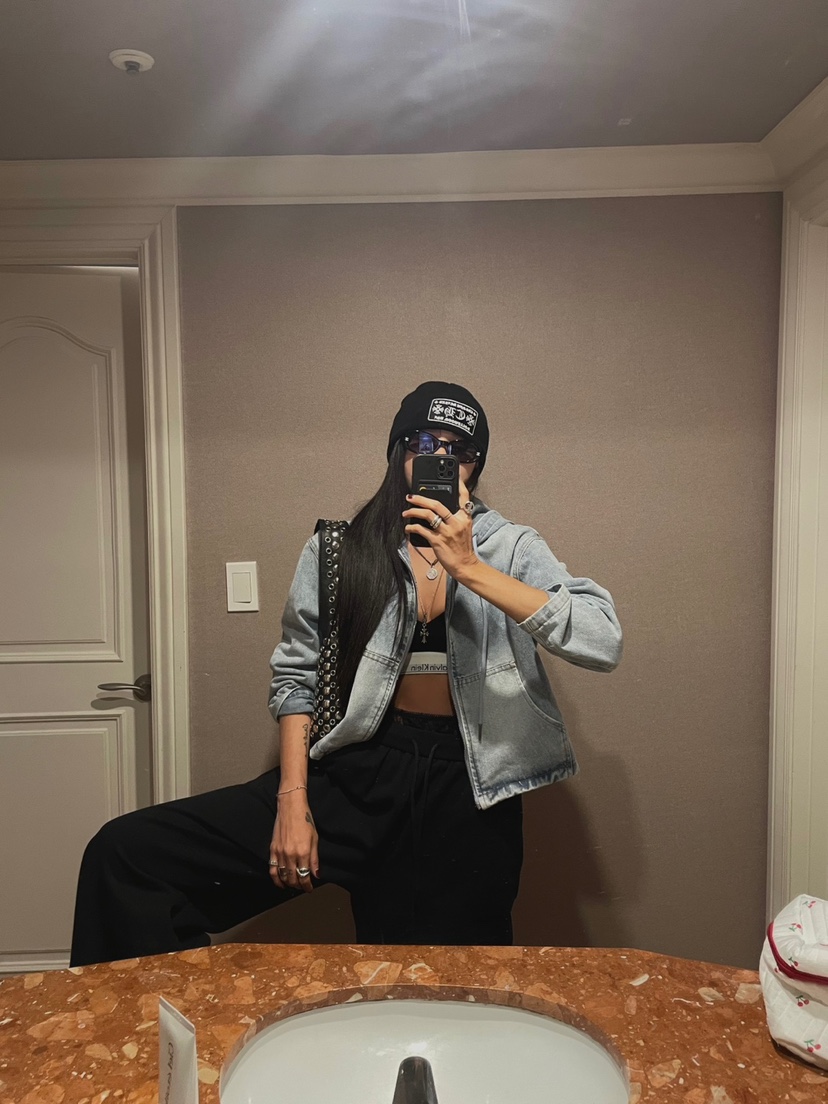 ABBEYLEE韓國代購女裝新品熱賣真品人氣休閑25春夏夾克連帽ABBEYLEE夾克