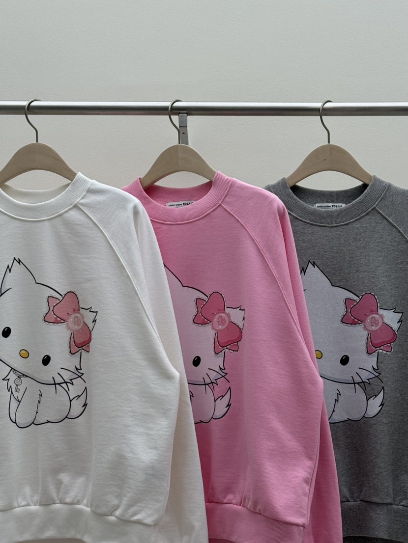 TOLL韓國代購女裝新品人氣時尚25春夏職業休閑推薦熱賣衛衣TOLL衛衣