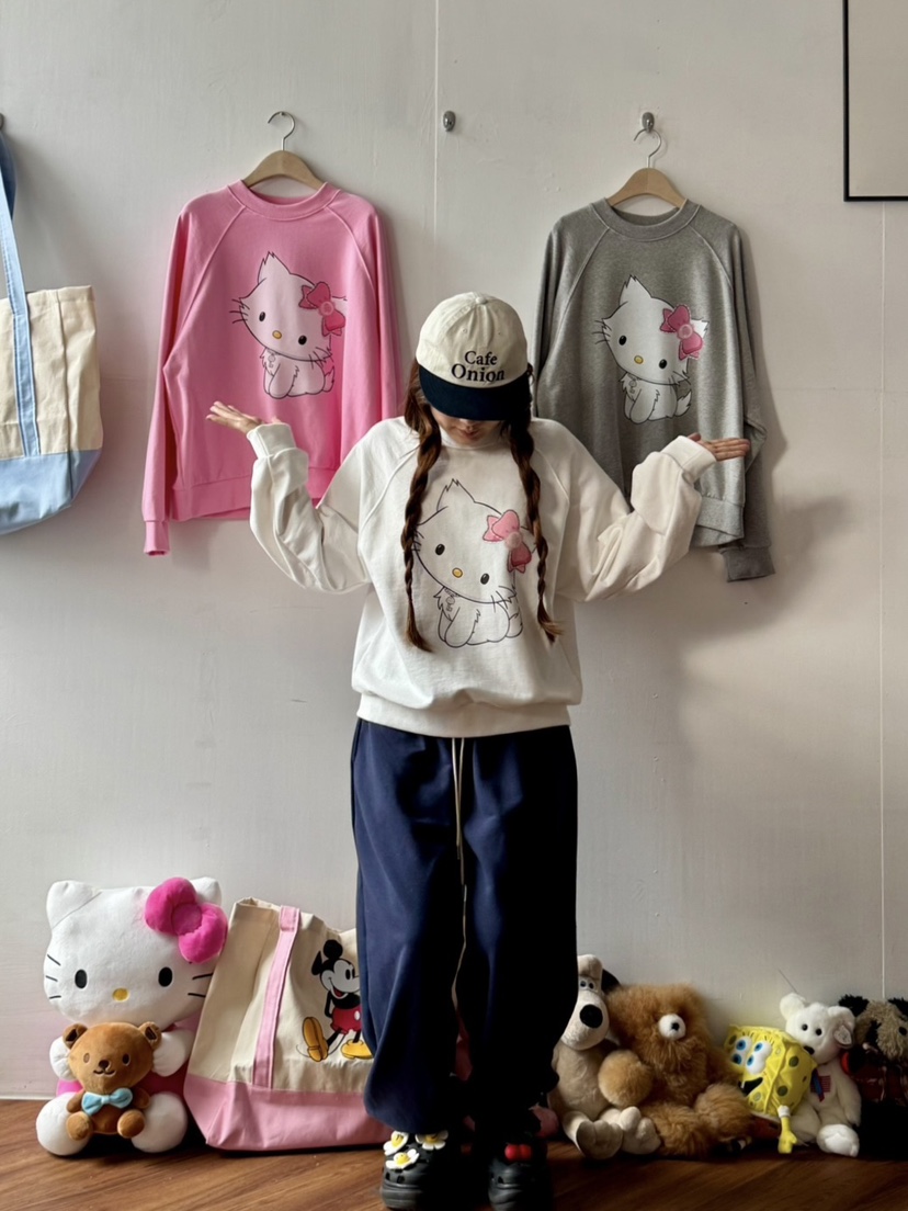 TOLL韓國代購女裝新品人氣時尚25春夏職業休閑推薦熱賣衛衣TOLL衛衣