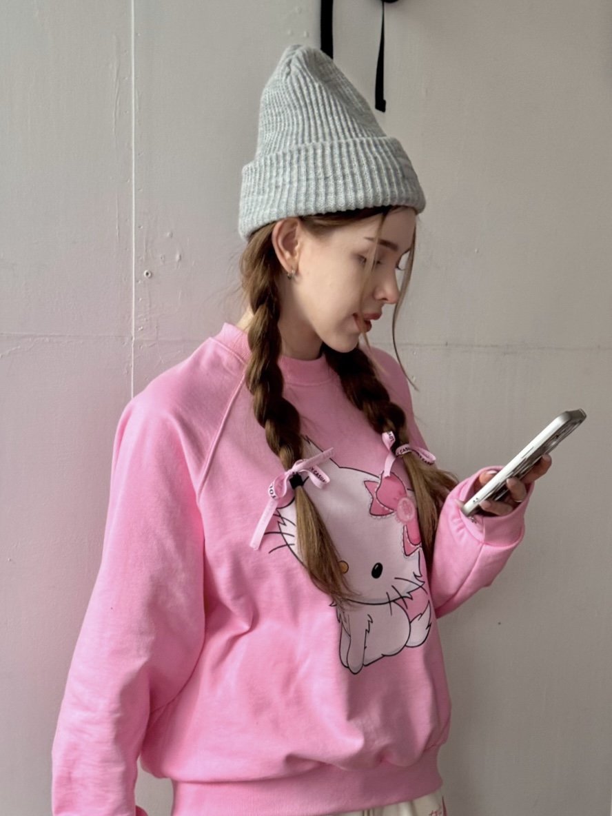 TOLL韓國代購女裝新品人氣時尚25春夏職業休閑推薦熱賣衛衣TOLL衛衣