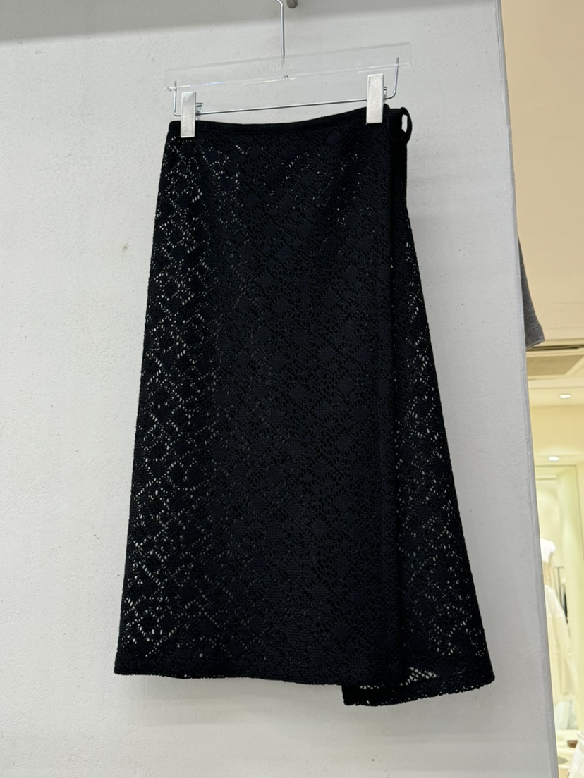 OURS東大門實拍女士新品職業25春夏人氣休閑半身裙中短裙蕾絲OURS半身裙/中短裙圖色2