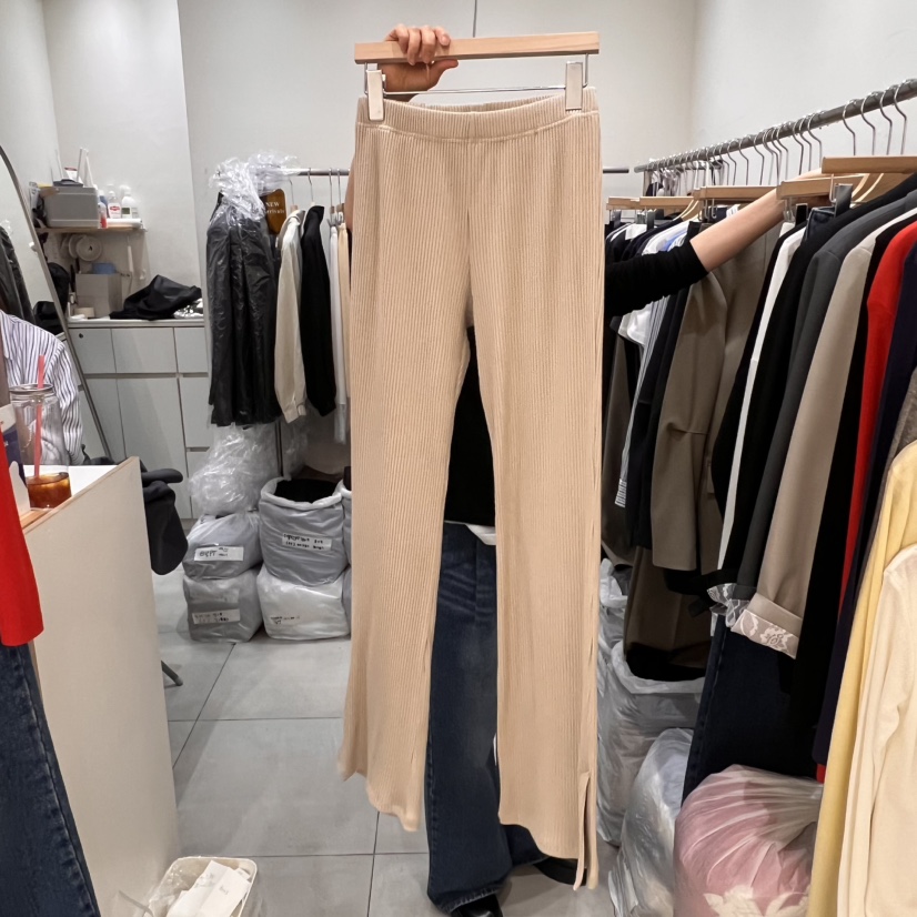 HEIZE東大門直郵女裝新品熱賣25春夏時尚推薦打底褲鯊魚褲喇叭HEIZE打底褲/鯊魚褲圖色2