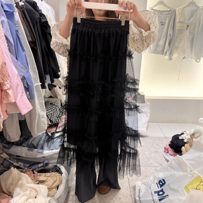 TYCHE東大門直郵女士新款熱賣休閑人氣真品25春夏職業時尚長裙TYCHE長裙