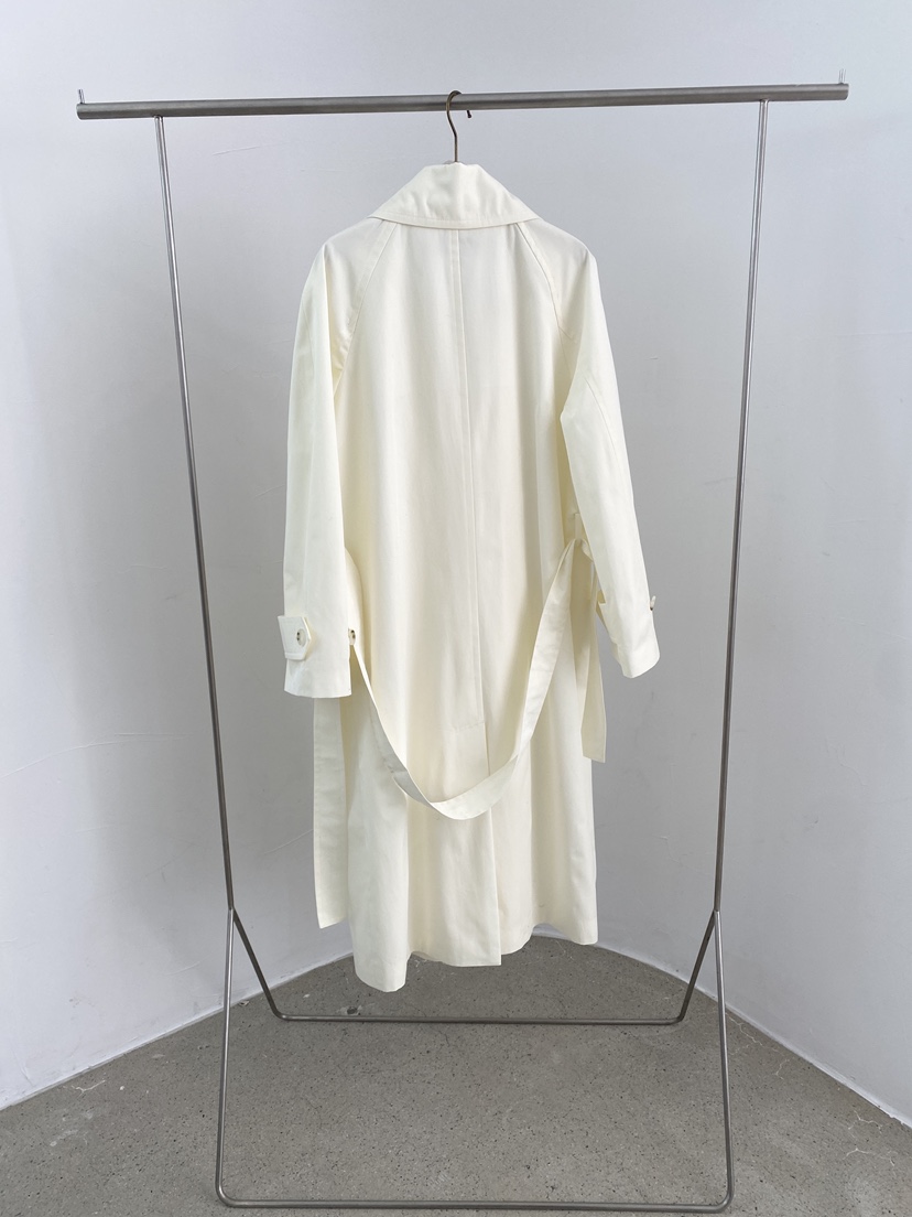 BOHEME韓國直郵女裝新品25春夏真品休閑人氣長款風衣含腰帶BOHEME長款風衣