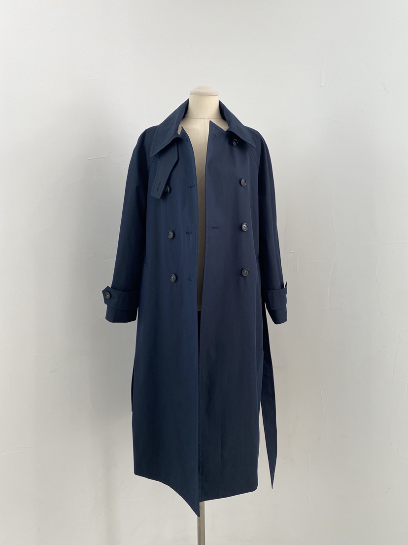 BOHEME韓國直郵女裝新品25春夏真品休閑人氣長款風衣含腰帶BOHEME長款風衣