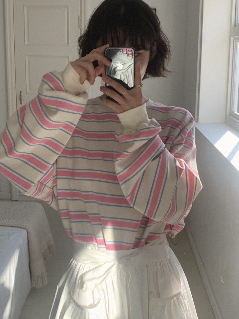 SLAT直郵韓國代購女裝新品真品人氣推薦休閑時尚職業長袖T恤UNICO長袖T恤