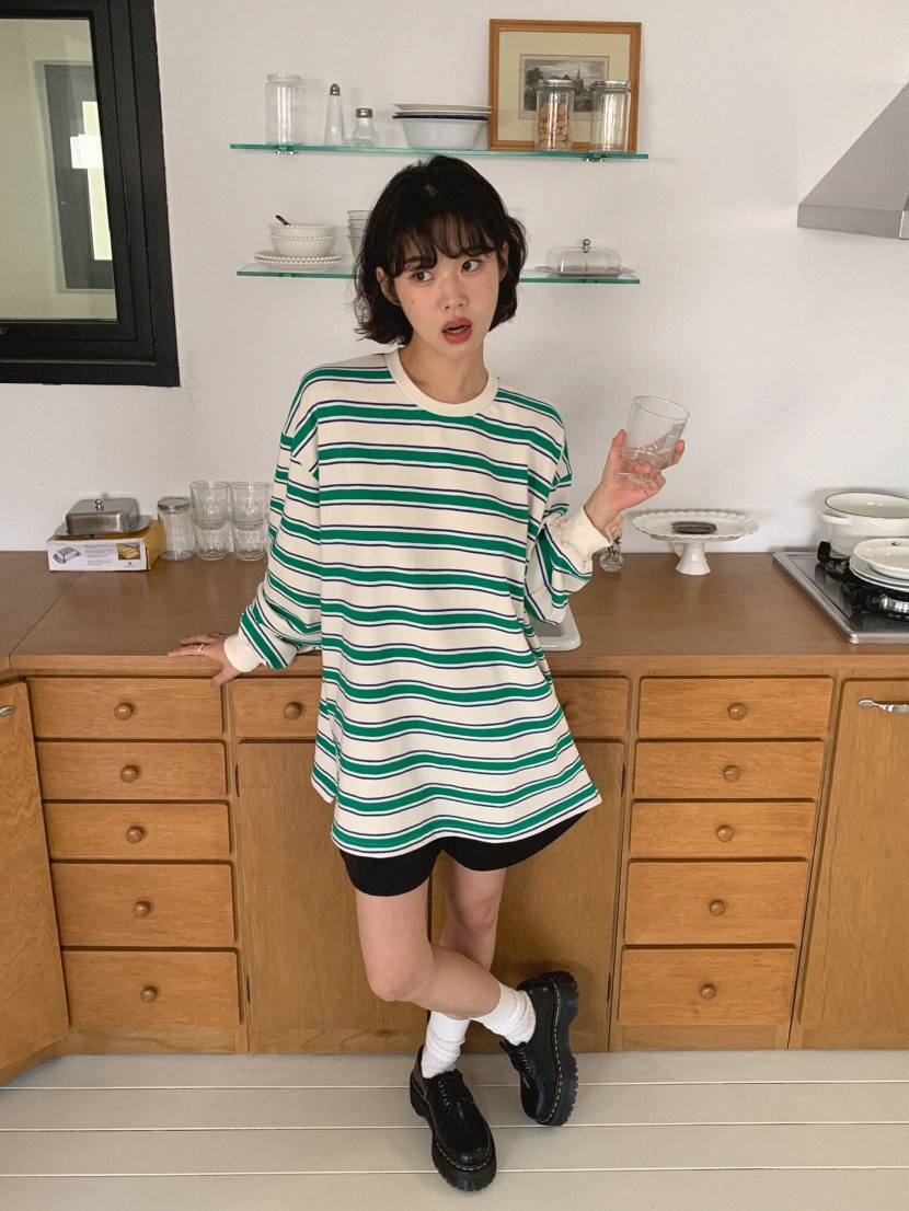 SLAT直郵韓國代購女裝新品真品人氣推薦休閑時尚職業長袖T恤UNICO長袖T恤