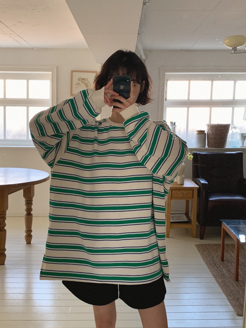 SLAT直郵韓國代購女裝新品真品人氣推薦休閑時尚職業長袖T恤UNICO長袖T恤