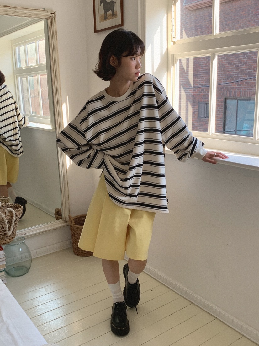 SLAT直郵韓國代購女裝新品真品人氣推薦休閑時尚職業長袖T恤UNICO長袖T恤