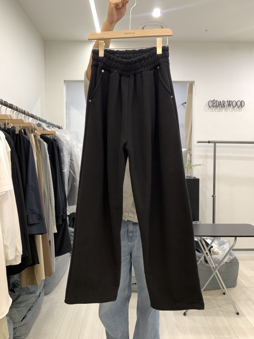 CEDARWOOD韓國直郵女裝新品職業休閑真品25春夏時尚熱賣休閑褲CEDARWOOD休閑褲圖色3