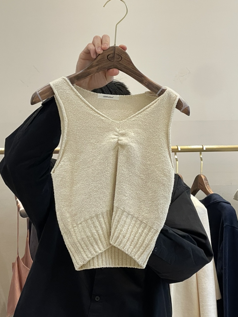 SONO韓國直郵東大門實拍女裝新品職業推薦真品熱賣吊帶背心SONO de Soul吊帶/背心圖色2