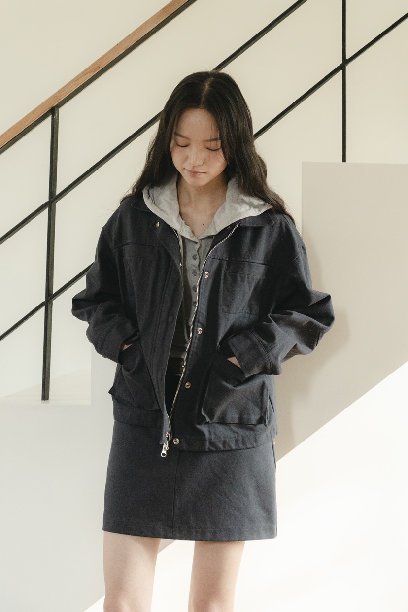 SPREAD韓國直郵女裝新品時尚職業推薦真品休閑25春夏人氣夾克SPREAD夾克