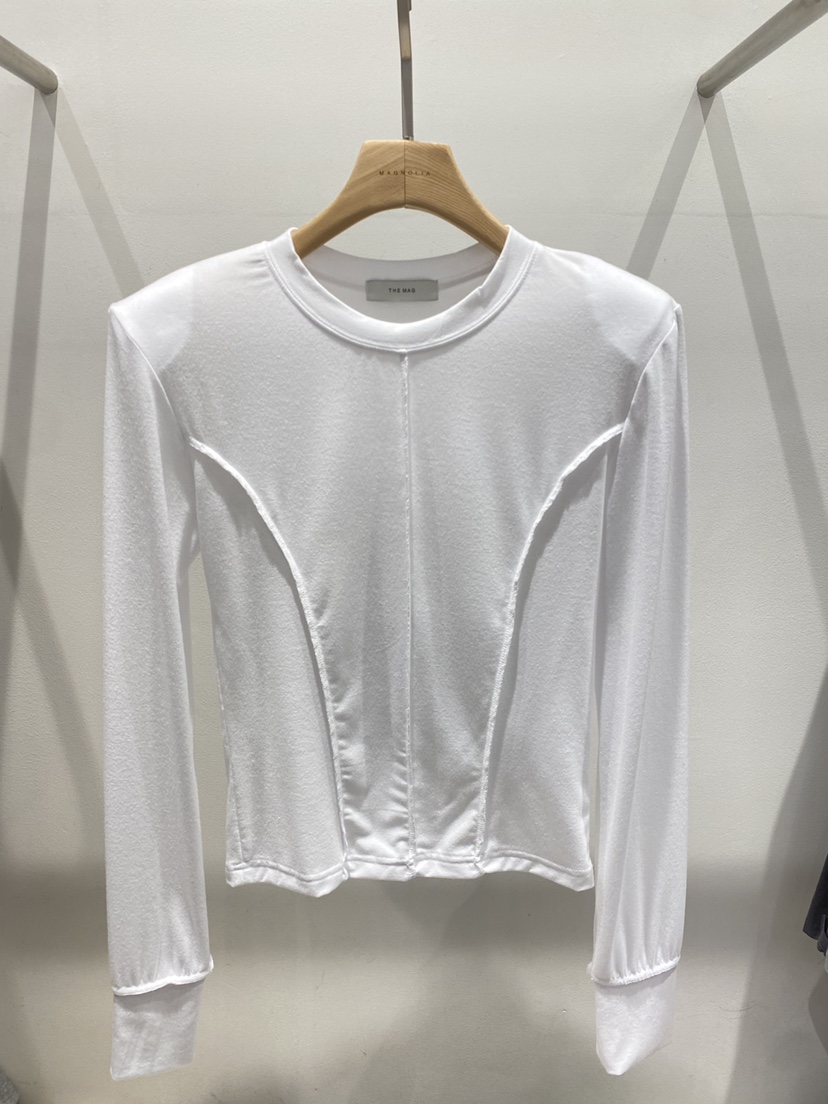 MAGNOLIA36-L韓國直郵東大門實拍女裝新品人氣職業長袖T恤MAGNOLIA36-L長袖T恤