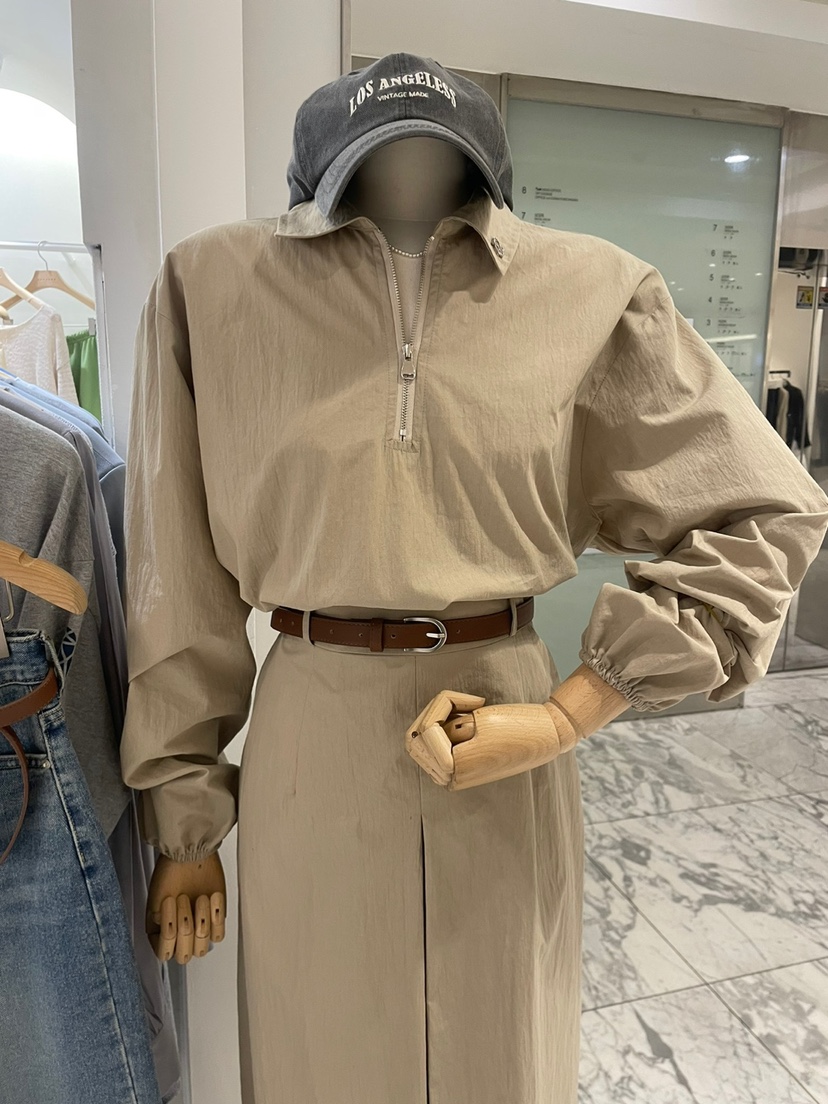 GAMDONG韓國直郵女裝新品職業25春夏休閑真品時尚襯衫蕾絲衫GAMDONG襯衫/蕾絲衫圖色2
