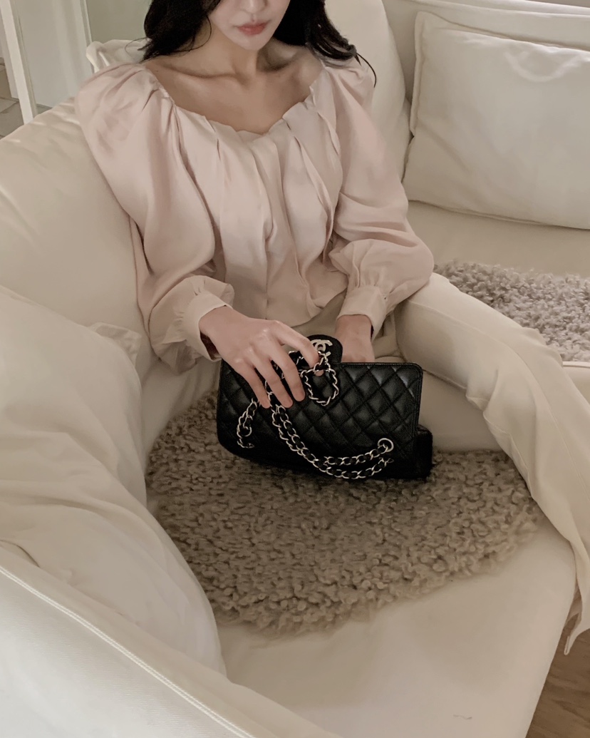 MAGNOLIA36-L韓國直郵東大門代購女裝新款休閑職業襯衫蕾絲衫MAGNOLIA36-L襯衫/蕾絲衫