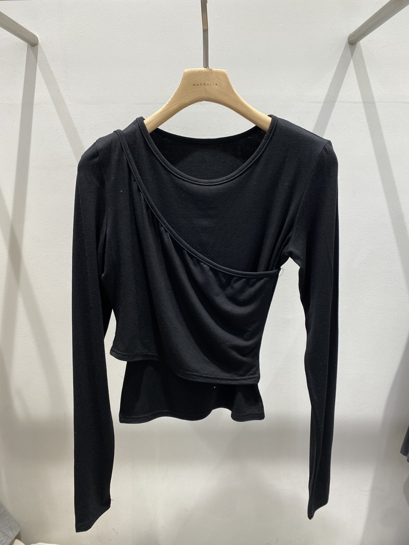 MAGNOLIA36-L韓國直郵東大門實拍女裝新品推薦休閑長袖T恤MAGNOLIA36-L長袖T恤圖色4