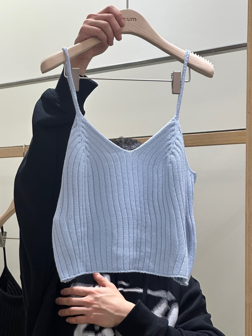 EUM直郵韓國代購女裝新款25春夏時尚休閑真品職業推薦吊帶背心EUM吊帶/背心圖色1