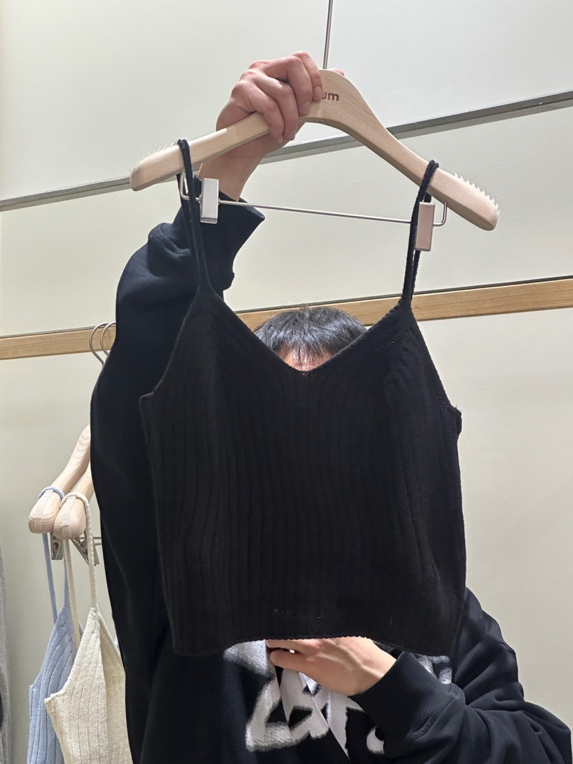 EUM直郵韓國代購女裝新款25春夏時尚休閑真品職業推薦吊帶背心EUM吊帶/背心圖色3