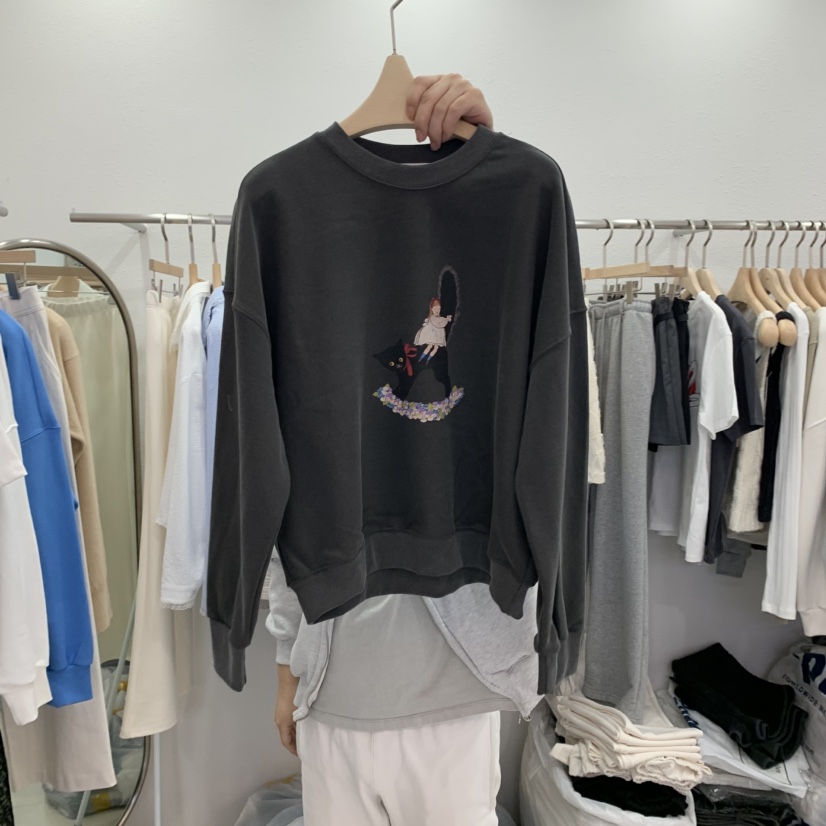 LELEN韓國直郵東大門代購女裝新品熱賣25春夏時尚推薦職業衛衣LELEN衛衣圖色3