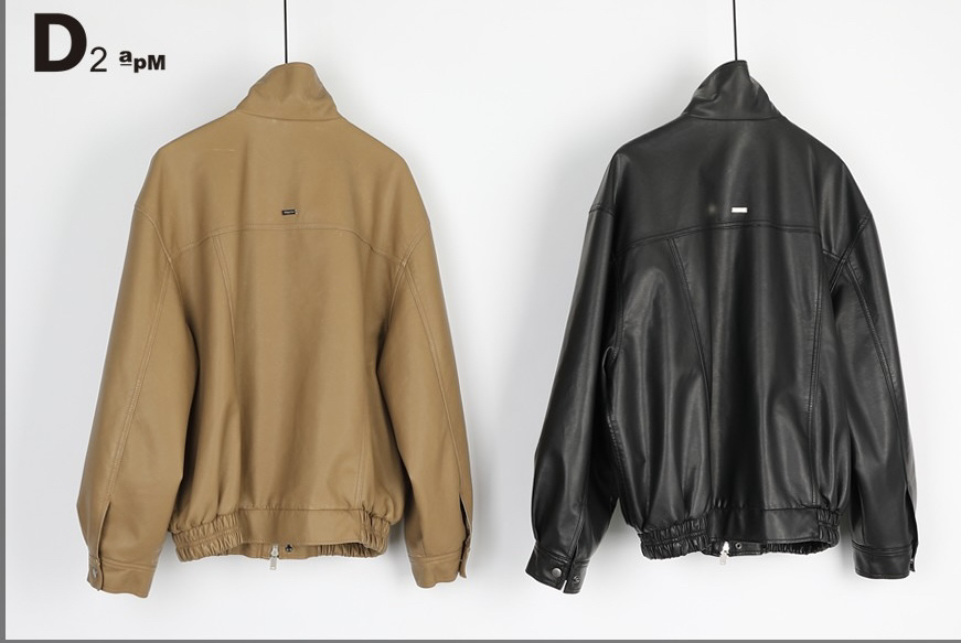 D2/A2韓國直郵東大門實拍女裝新款職業25春夏休閑夾克皮革D2/A2夾克