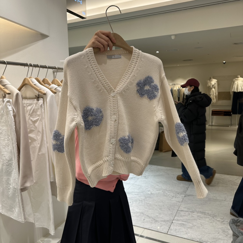 BLUEI-D直郵韓國代購女裝新款人氣推薦熱賣時尚25春夏毛衣Blue i-d毛衣