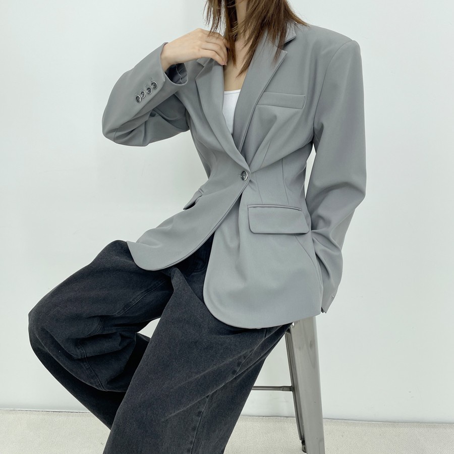 D2/A2韓國直郵東大門實拍女裝新款25春夏真品休閑熱賣夾克D2/A2夾克