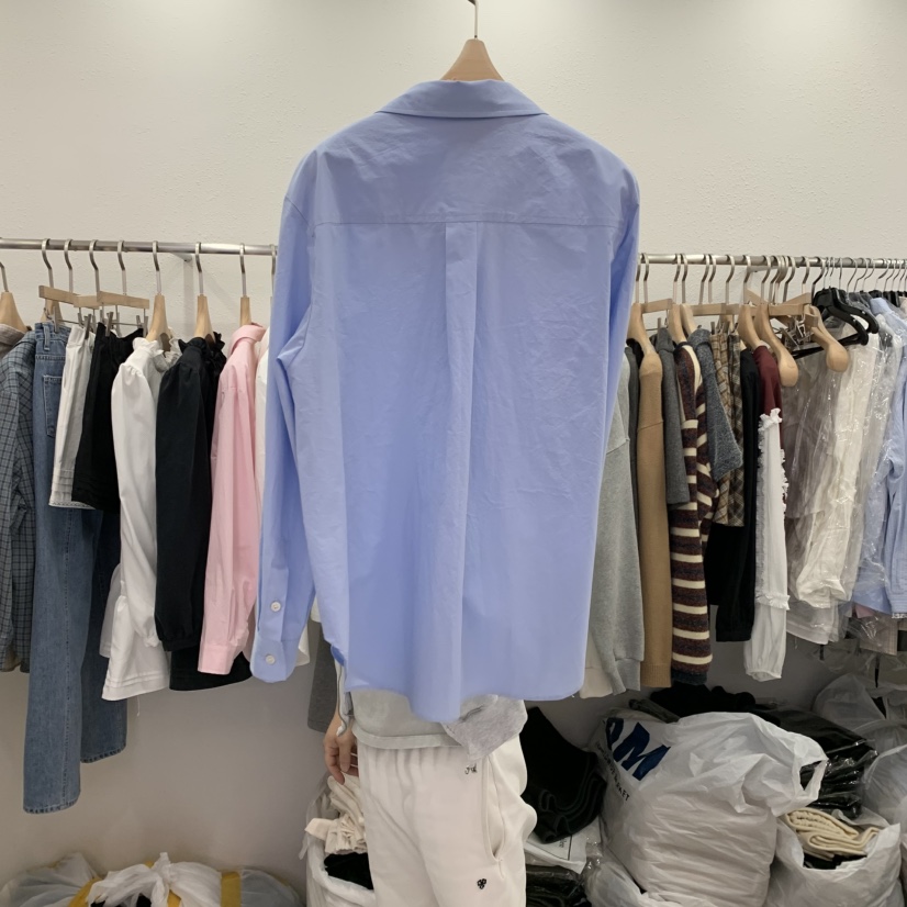 LELEN韓國直郵東大門實拍女裝新品休閑25春夏推薦襯衫蕾絲衫LELEN襯衫/蕾絲衫