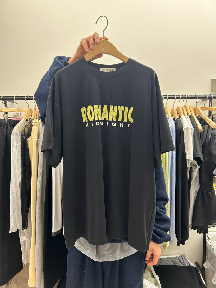 AS THOUGHT直郵韓國代購女裝新品休閑時尚人氣25春夏推薦T恤AS THOUGHTT恤圖色3