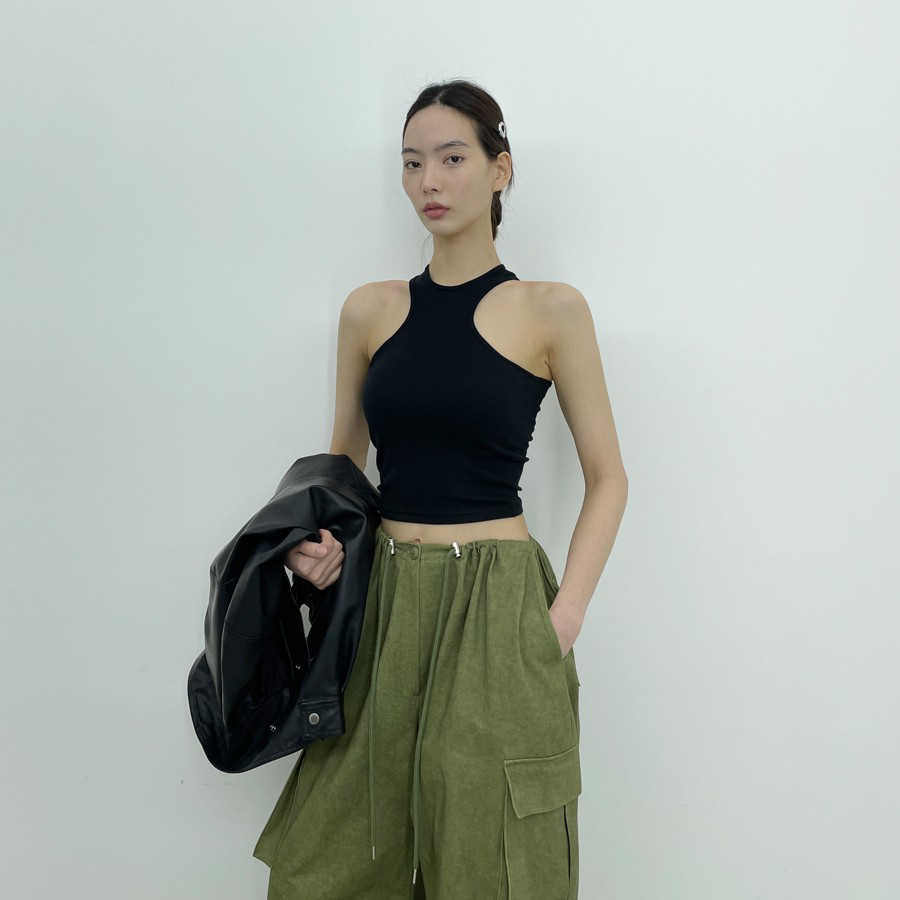D2/A2韓國直郵女裝新品時尚人氣職業推薦休閑25春夏吊帶背心D2/A2吊帶/背心