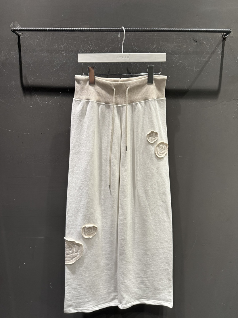 GATELESS韓國直郵東大門實拍女裝新款時尚職業25春夏休閑褲GATELESS休閑褲圖色1