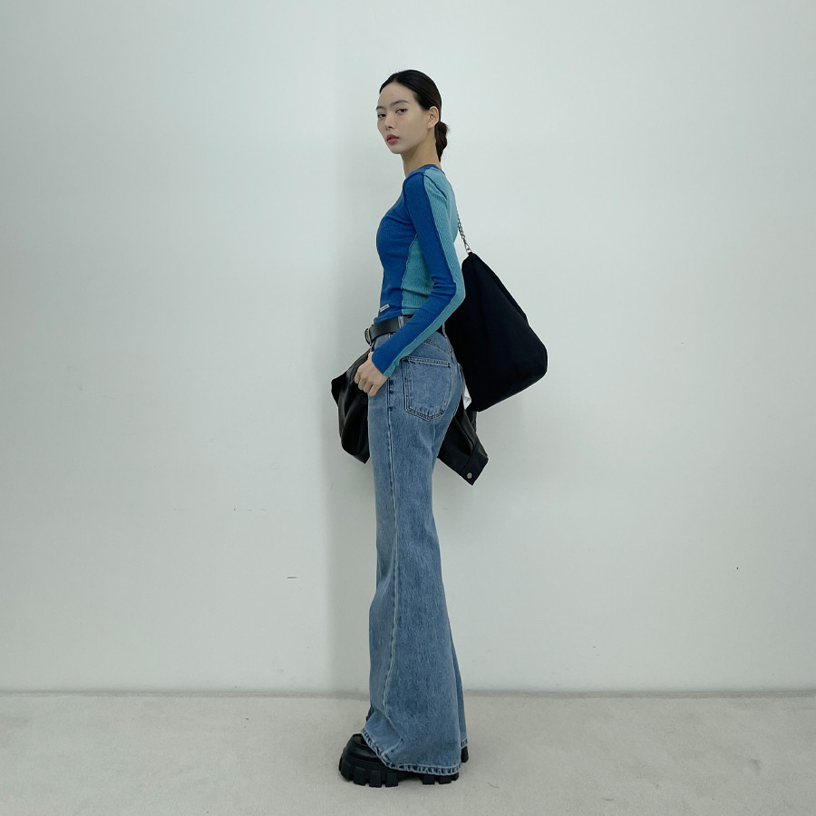 D2/A2韓國直郵東大門實拍女裝新品熱賣真品休閑推薦長袖T恤D2/A2長袖T恤