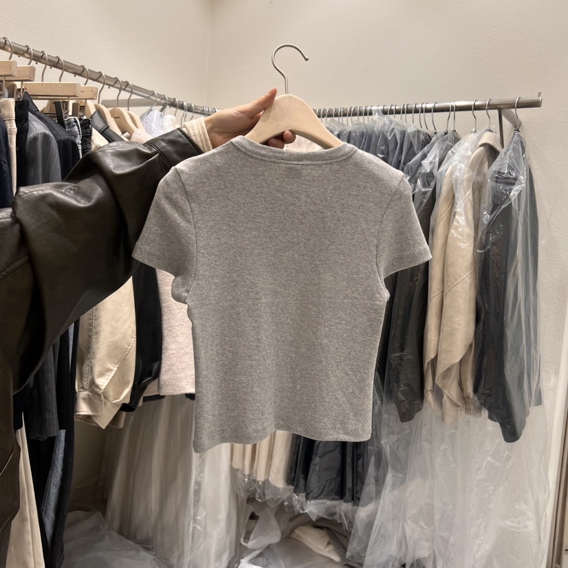 FRE韓國直郵東大門實拍女裝新款真品推薦25春夏職業熱賣T恤FRET恤