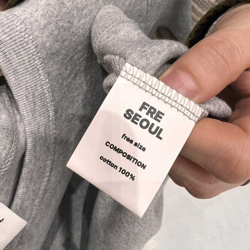 FRE韓國直郵東大門實拍女裝新款真品推薦25春夏職業熱賣T恤FRET恤