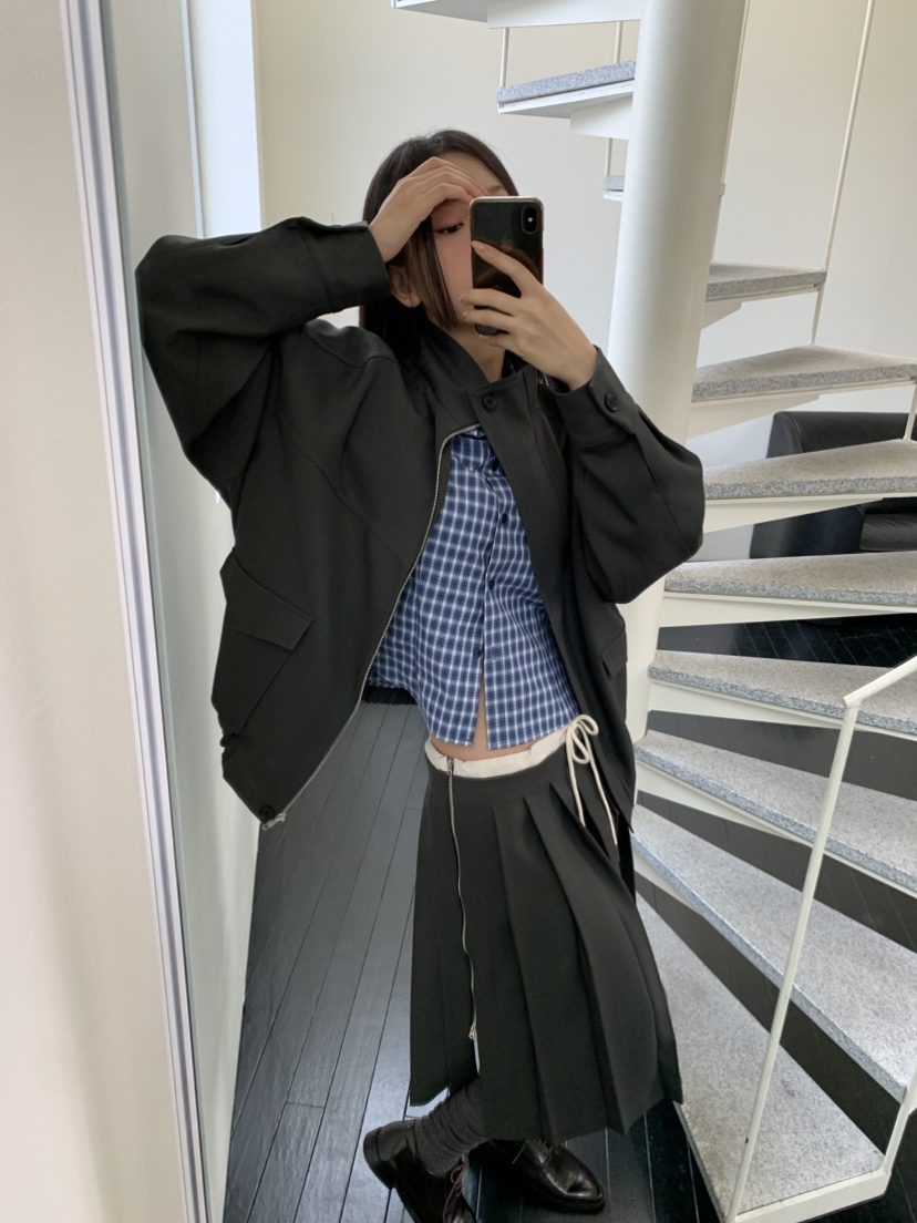 MURMUR東大門實拍女士新款職業熱賣25春夏人氣推薦休閑夾克MURMUR夾克