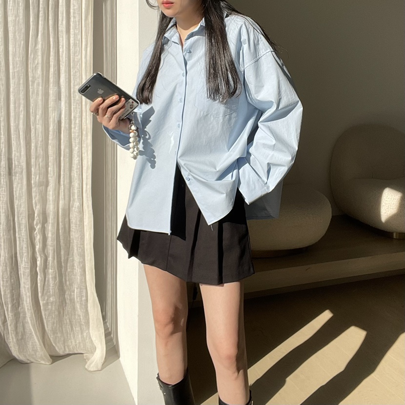 ALLVIBE東大門實拍女裝新品熱賣職業時尚真品人氣襯衫蕾絲衫ALLVIBE襯衫/蕾絲衫