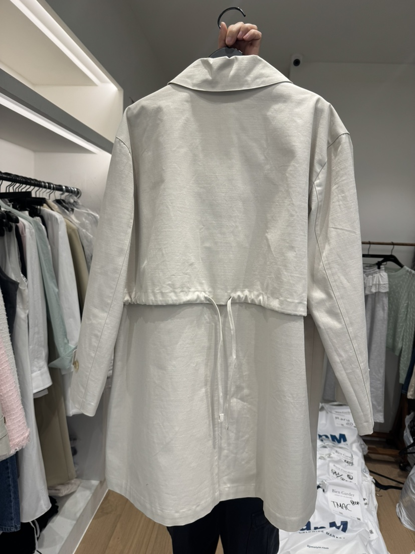 BIEN GARDER東大門代購女士新品人氣時尚25春夏中長款大衣BIEN GARDER中長款大衣