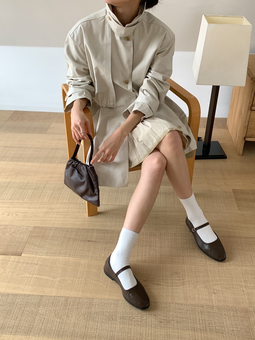 BIEN GARDER東大門代購女士新品人氣時尚25春夏中長款大衣BIEN GARDER中長款大衣