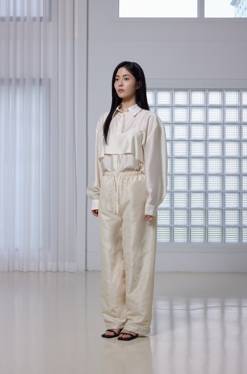 LE-PPL東大門直郵女裝新品推薦真品職業熱賣時尚25春夏休閑褲LE-PPL休閑褲圖色3