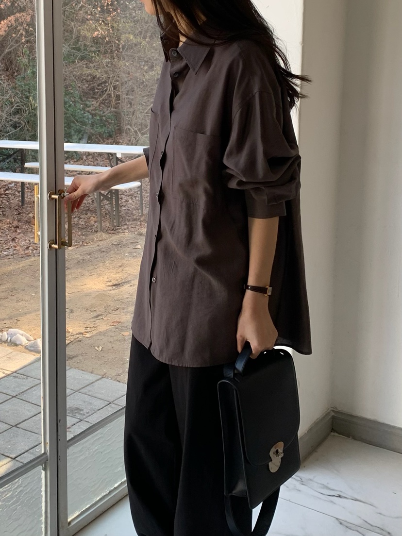 HOUSE OF/DE MERRY韓國直郵女士新品真品25春夏襯衫蕾絲衫HOUSE OF/DE MERRY襯衫/蕾絲衫