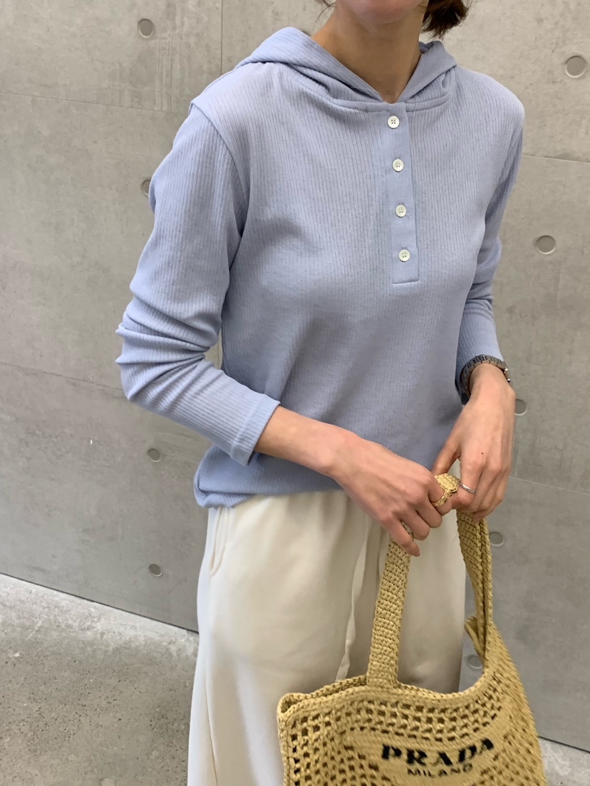 COBALT BLUE東大門代購女士新款熱賣25春夏推薦長袖T恤連帽COBALT BLUE長袖T恤