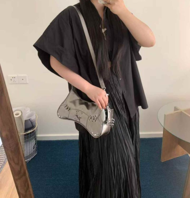 TROUVAILLE東大門直郵女裝新品25春夏職業真品休閑單肩斜跨包TROUVAILLE單肩/斜跨包