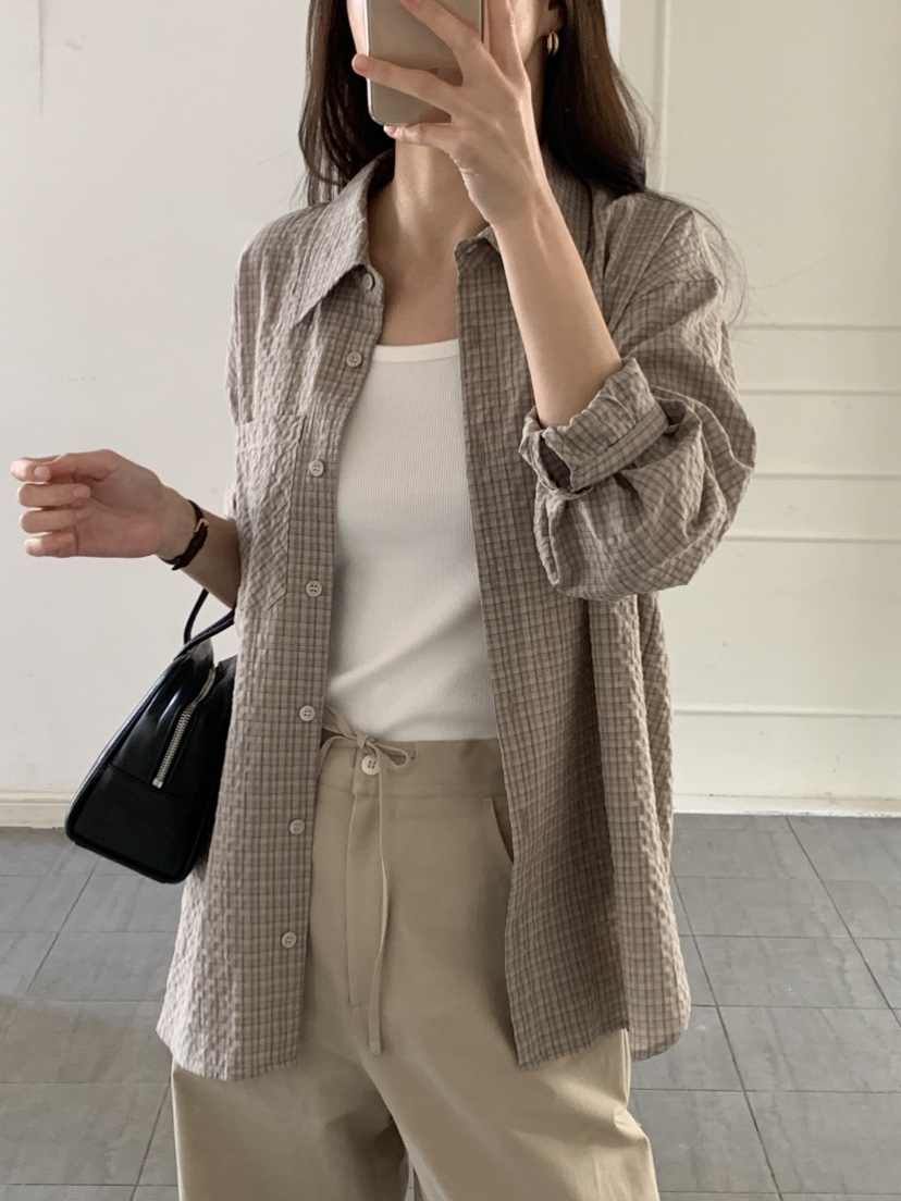HOUSE OF/DE MERRY韓國直郵東大門實拍女裝新款職業襯衫蕾絲衫HOUSE OF/DE MERRY襯衫/蕾絲衫